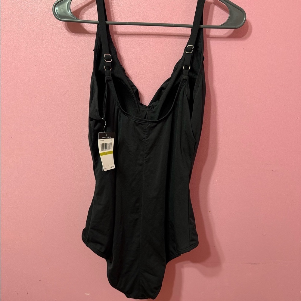 Jantzen Black Swimsuit size 14 - Picture 2 of 7